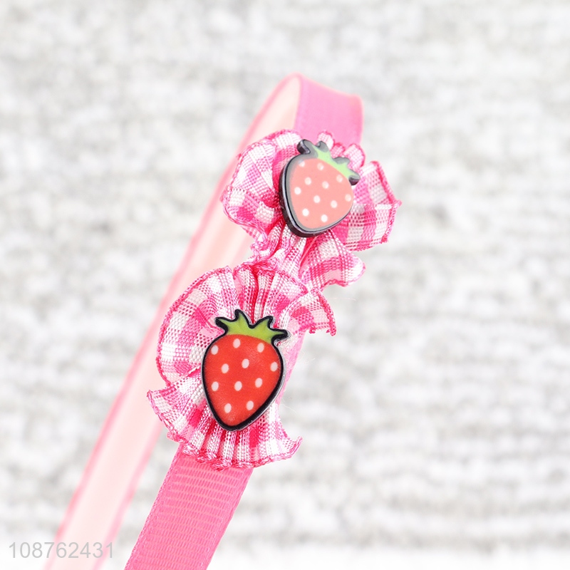 Online wholesale cute cartoon headband hair hoop for kids girls