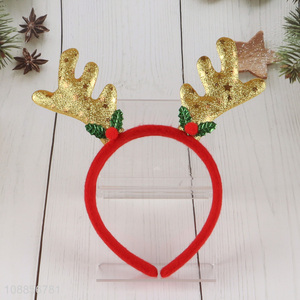 New product elk hair hoop hair accesso for christmas decoration
