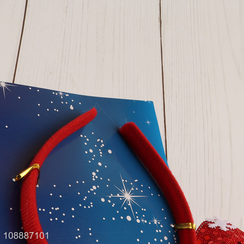 Hot Selling Bowknot Headband Christmas Hair Hoop Party Favors