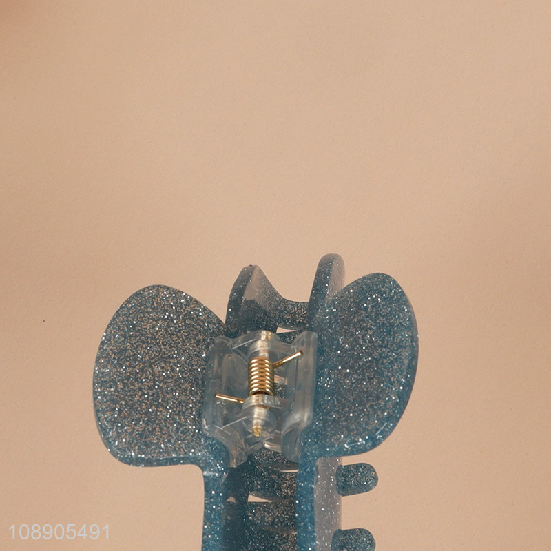 Good selling fashionable acrylic hair decorations hair claw clips wholesale