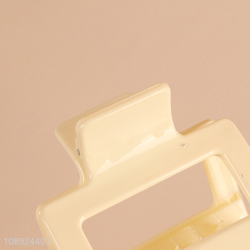 New Product Strong Hold Non-Slip Acrylic Hair Claw Clips for Women