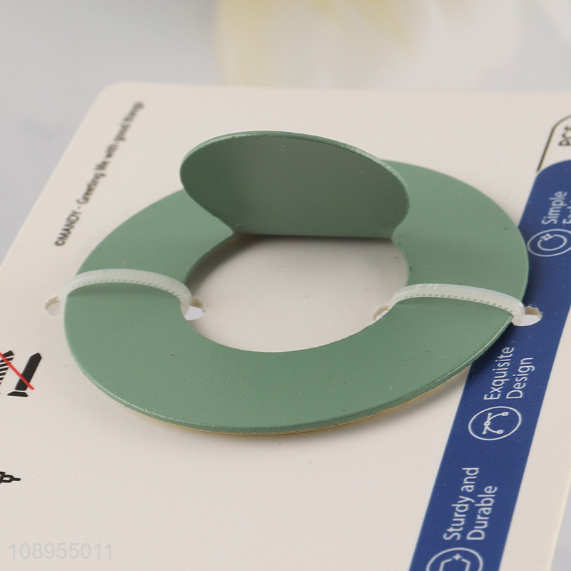 Factory Price 1PC Round Adhesive Hook Waterproof Towel Coat Hook