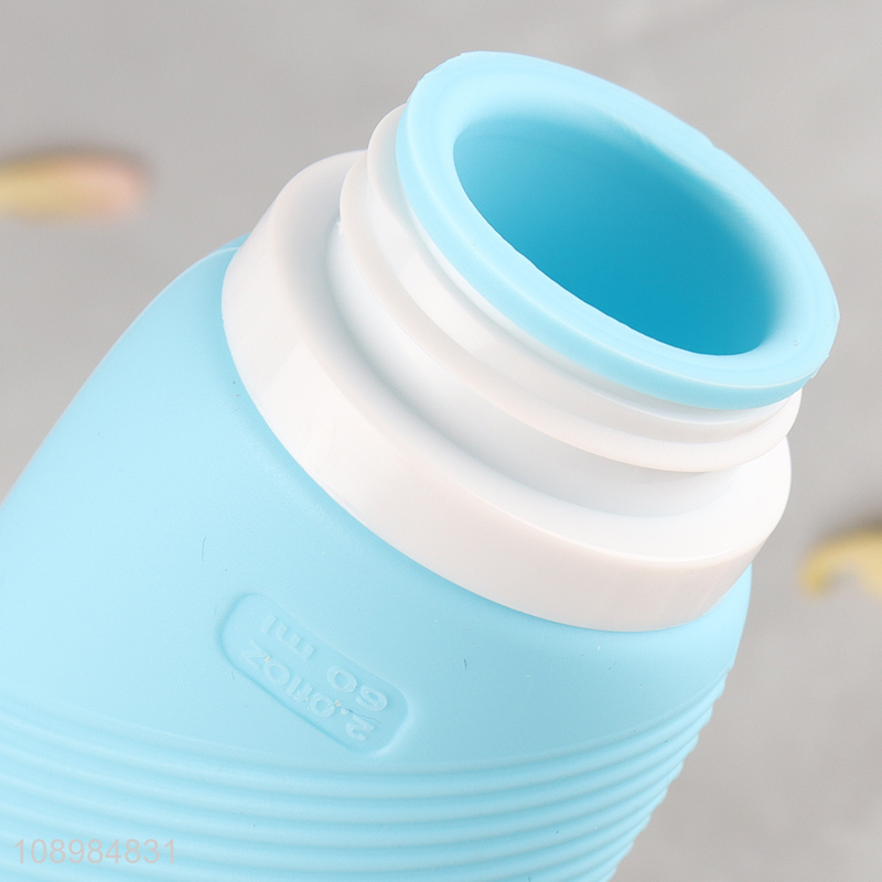 Yiwu market portable silicone travel toiletries bottle for sale