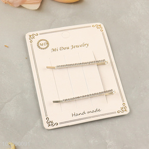 Hot items fashionable alloy girls hairpin hair accessories for sale