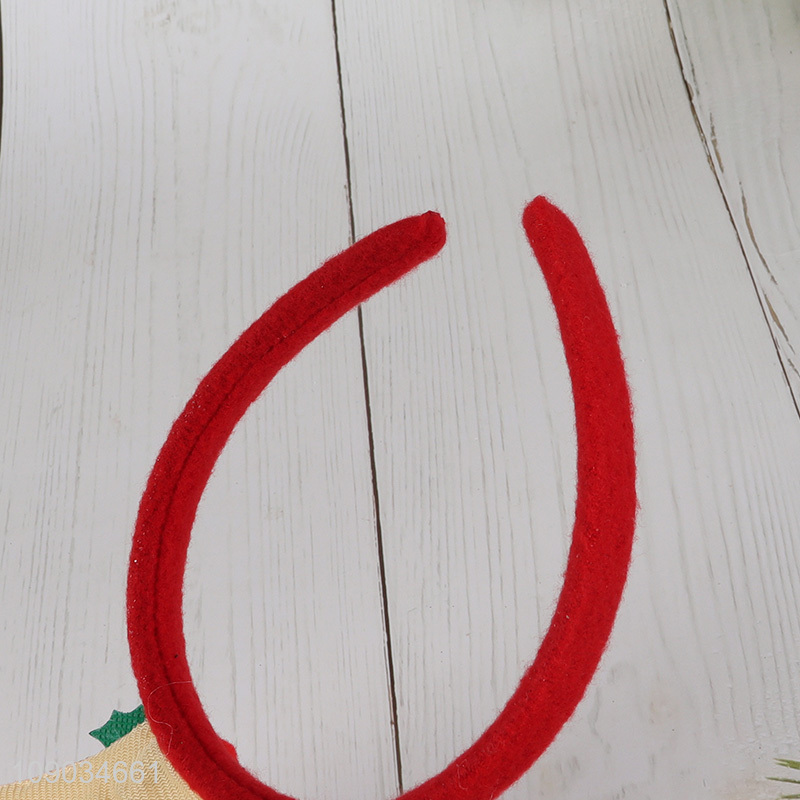 Good Quality Christmas Reindeer Hair Hoop Christmas Headband Hair Accessories