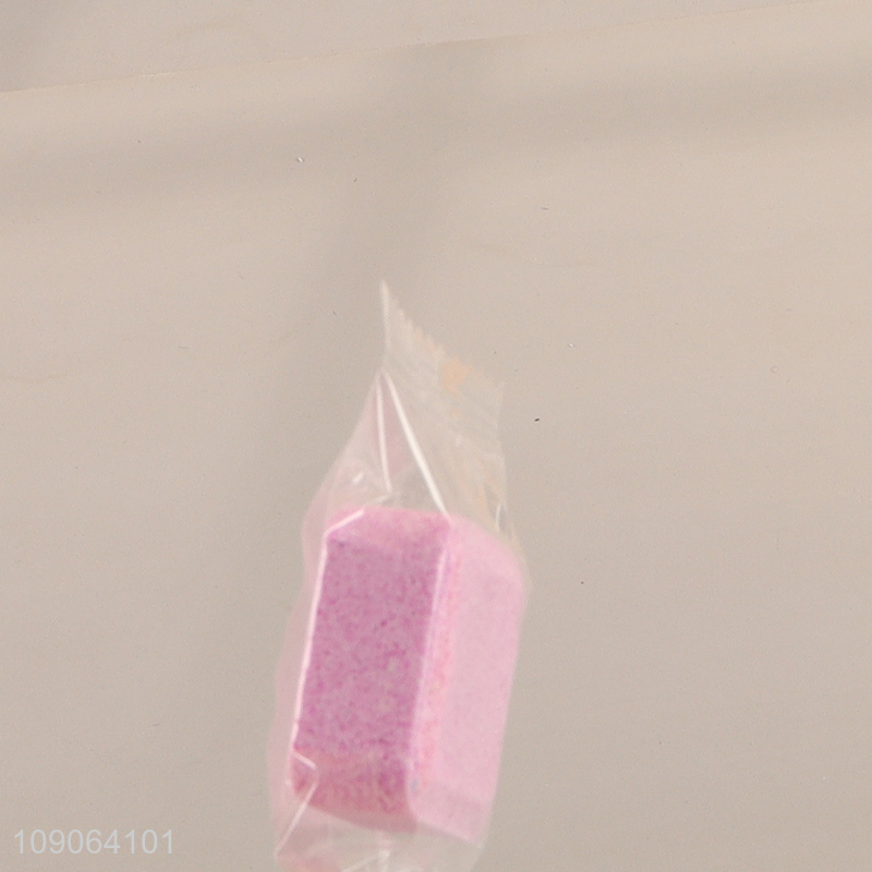 Low price pink 20pcs professional disposable closestool cleaner toilet cleaner for bathroom