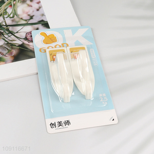 Factory Direct Sale 2PCS Wall Mounted Hooks Adhesive Towel Hooks for Hanging