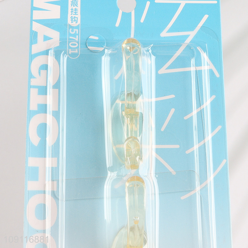 New Product 2PCS All Purporse Adhesive Hooks Heavy Duty Wall Hanging Hooks