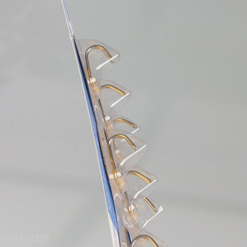 Good Quality 12PCS Wall Mounted Hooks Heavy Duty Adhesive Towel Hooks