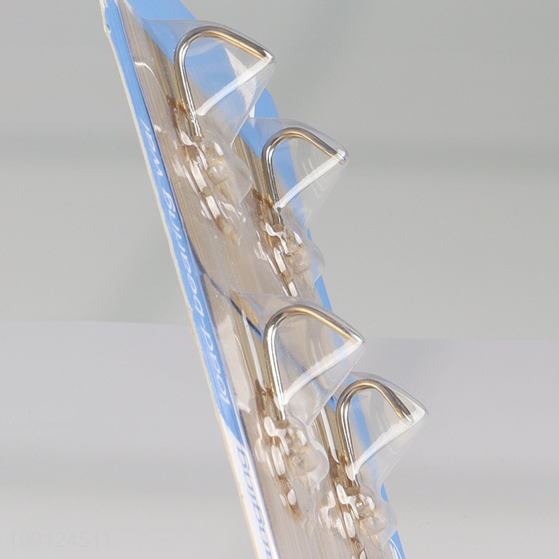 China Imports 6PCS Wall Hanging Hooks Strong Adhesive Hooks for Hanging