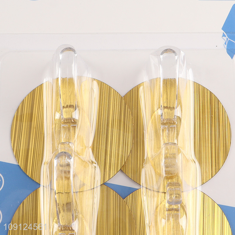 New Arrival 6PCS All Purporse Adhesive Hooks Heavy Duty Wall Hanging Hooks