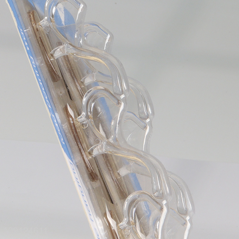 China Imports 6PCS All Purporse Adhesive Hooks Heavy Duty Wall Hanging Hooks