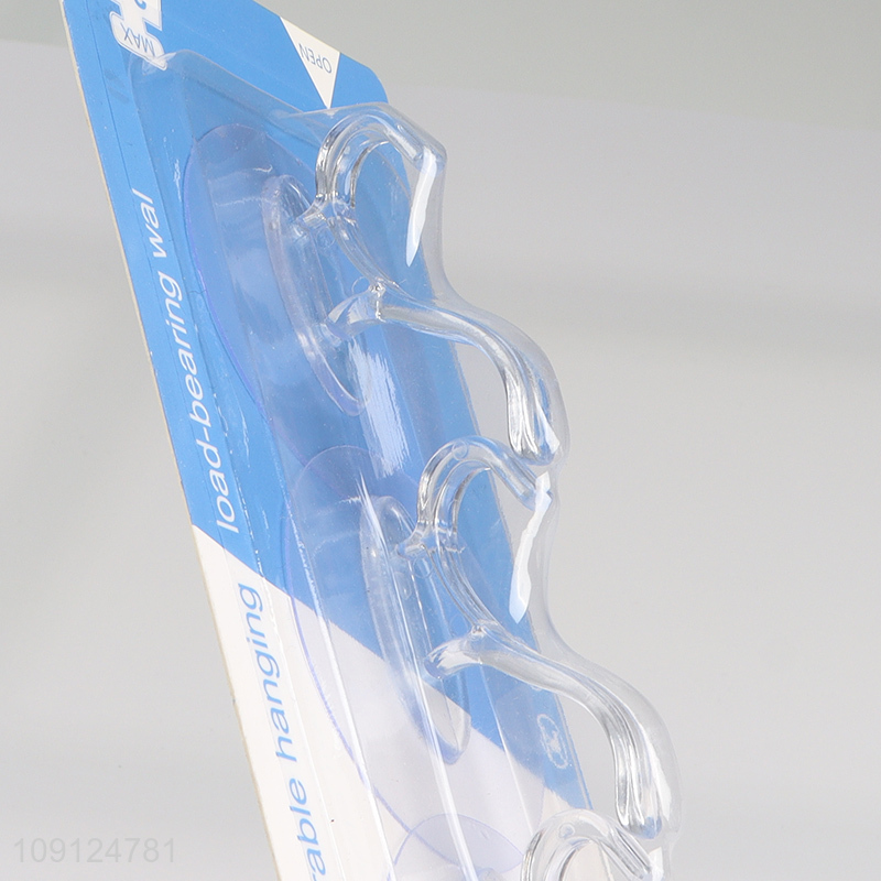 Factory Supply 3PCS Wall Mounted Hooks Heavy Duty Adhesive Towel Hooks