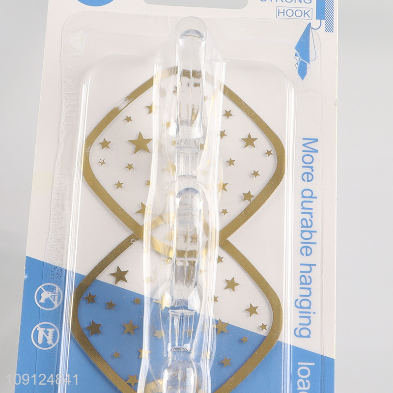 Good Quality 3PCS Wall Hanging Towel Hooks Waterproof Oilproof Adhesive Hooks