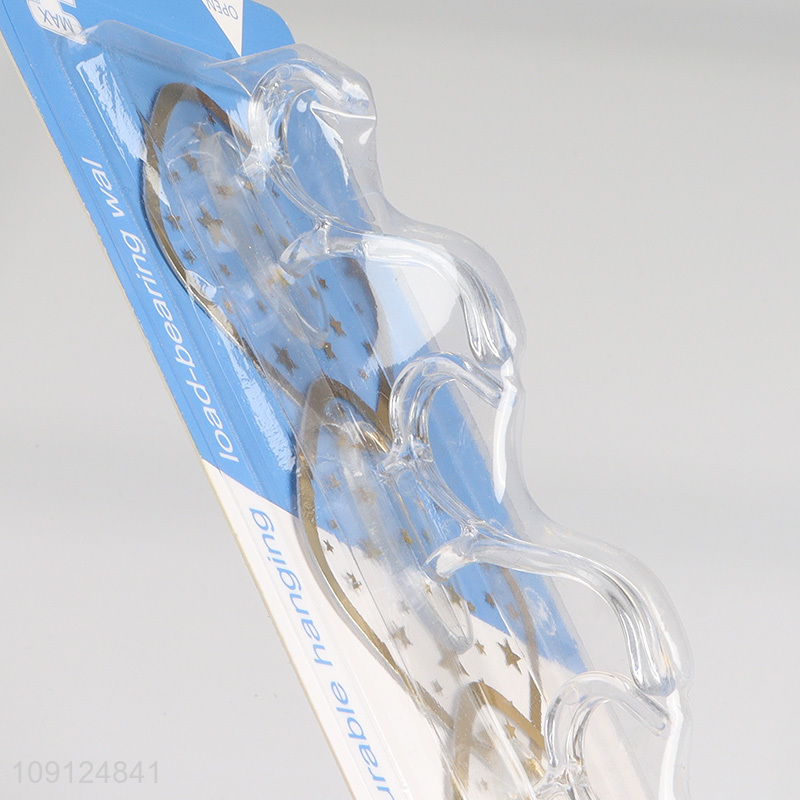 Good Quality 3PCS Wall Hanging Towel Hooks Waterproof Oilproof Adhesive Hooks