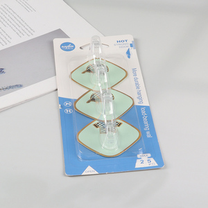 Online Wholesale 3PCS Wall Mounted Hooks Heavy Duty Adhesive Towel Hooks