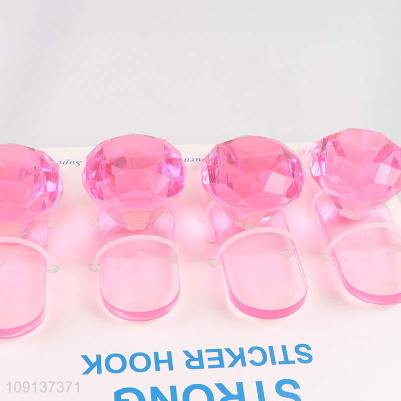 Hot selling multicolor household sticky hook for kitchen bathroom