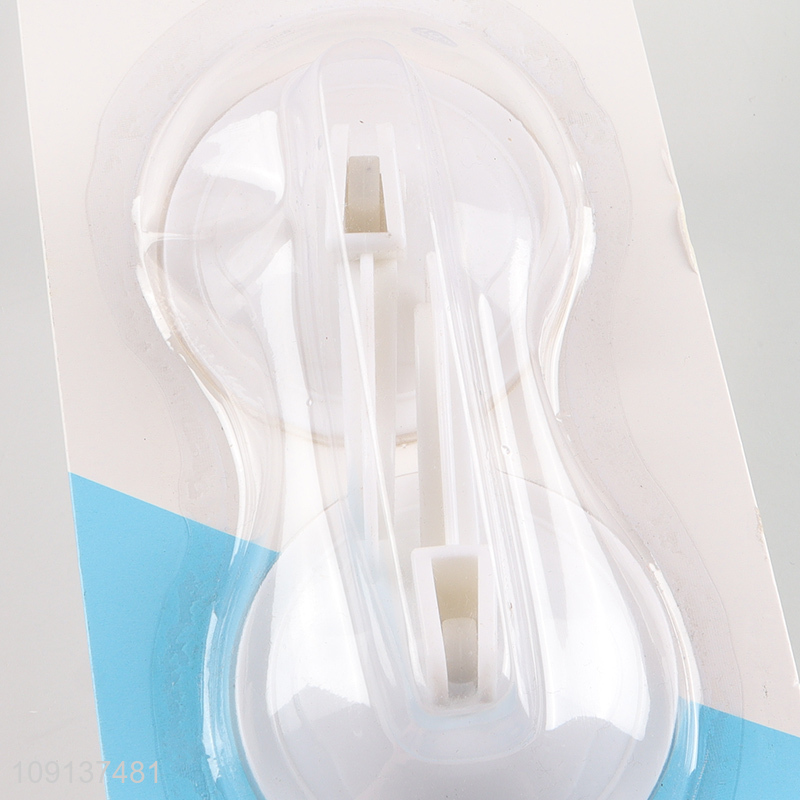 Hot products 2pcs white round sticky hook wall hook for household