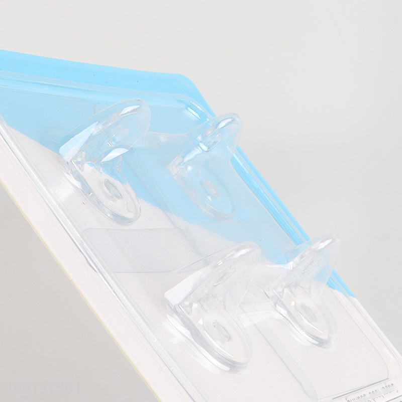 Hot items 4pcs heavy duty bathroom kitchen sticky hook wall hook