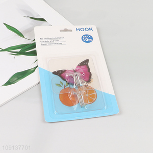 Yiwu market 2pcs heavy duty household sticky hook wall hook