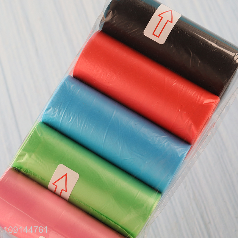 China Wholesale 10 Rolls Disposable Dog Poop Bags Trash Bags for Dogs