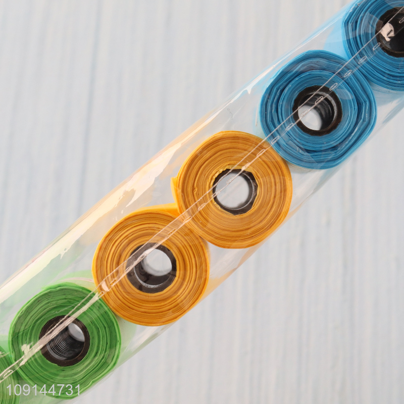 China Imports 8 Rolls Dog Waste Bags Disposable Leak-Proof Dog Poop Bags