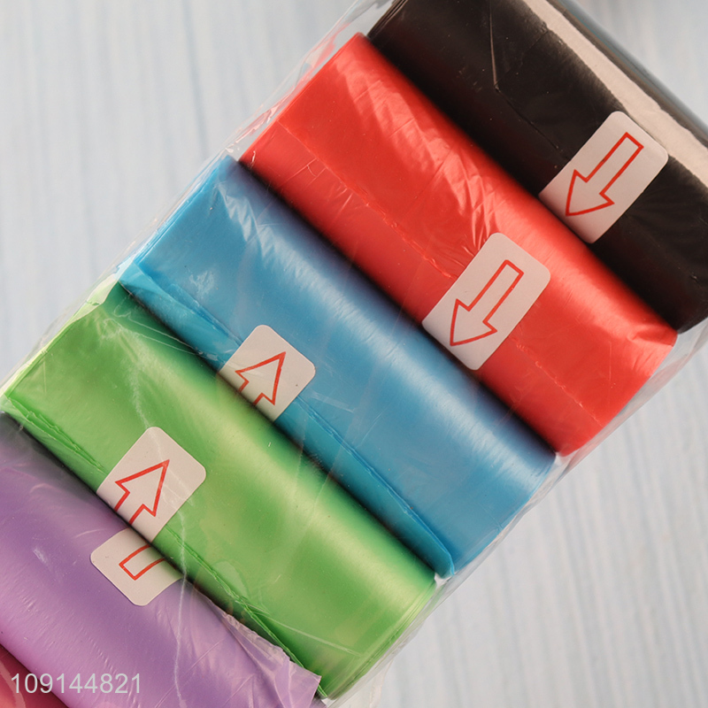 China Imports 6 Rolls Dog Poop Bags Disposable Dog Waste Bags for Poop