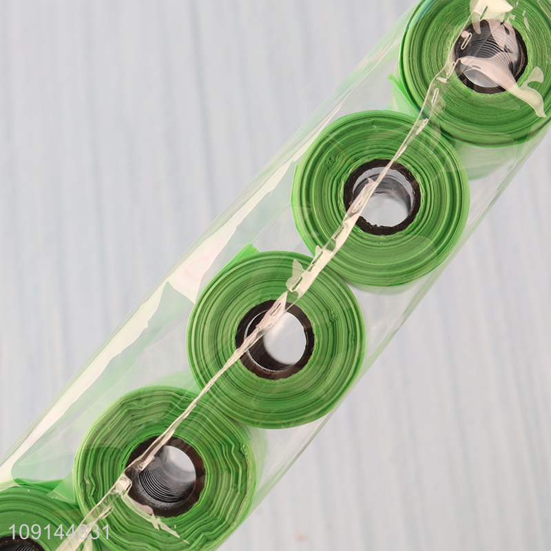 Factory Supply 6 Rolls Dog Waste Bags Disposable Leak-Proof Dog Poop Bags