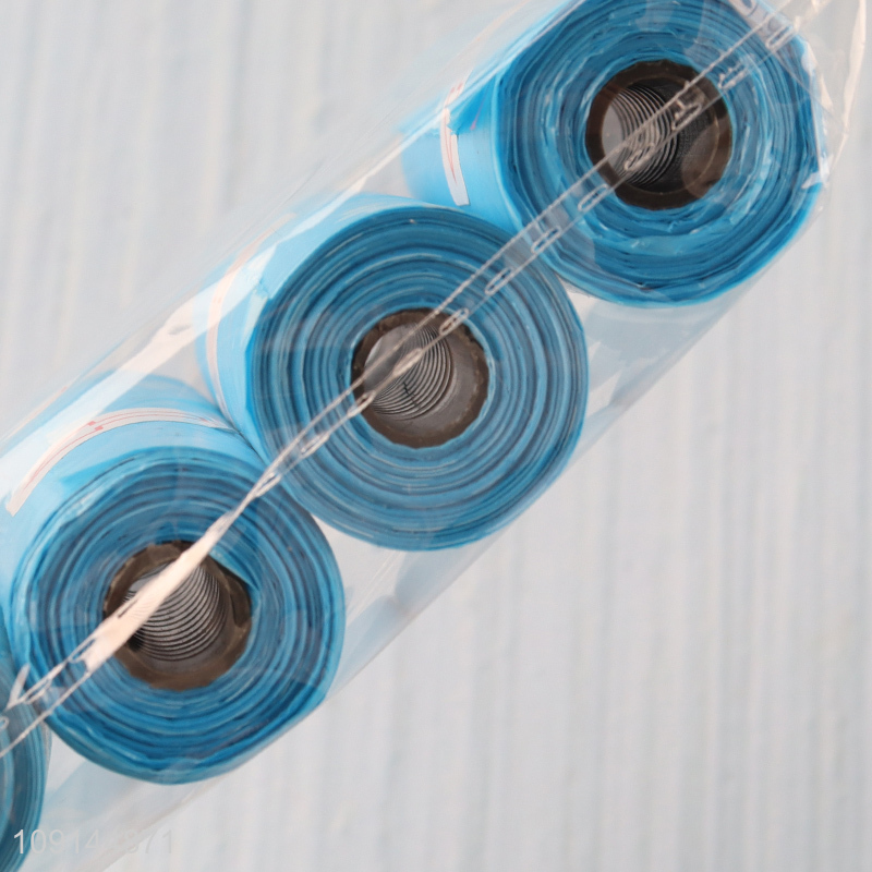 High Quality 5 Rolls Dog Poop Bags Disposable Pet Waste Bags Rolls