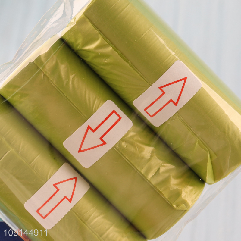 China Imports 3 Rolls Biodegradable Dog Waste Bags Disposable Dog Poop Bags