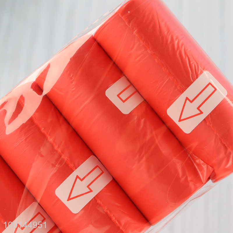 Factory Price 4 Rolls Disposable Dog Waste Bags Leak-Proof Dog Poop Bags