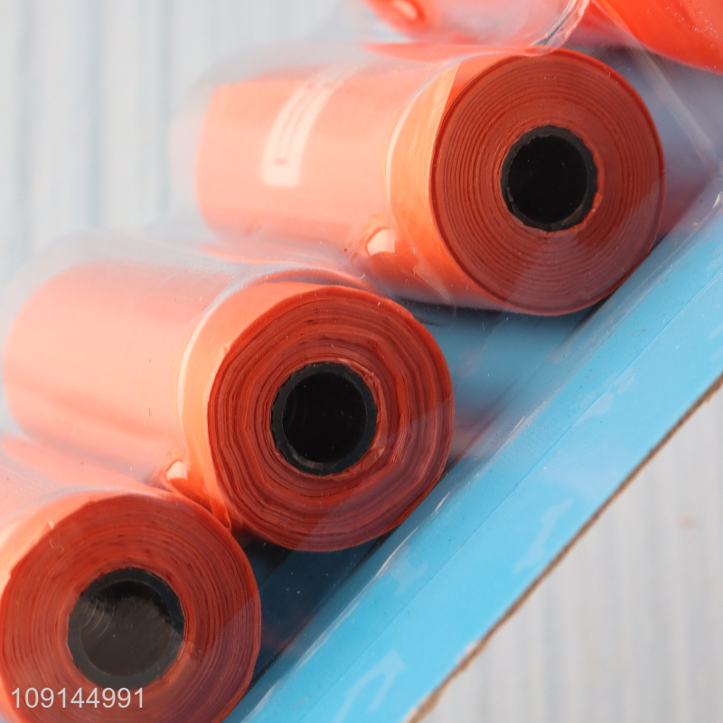 Good Quality 4 Rolls Dog Poop Bags with Bone Shaped Poop Bag Dispenser