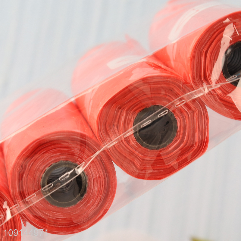 Hot Selling 4 Rolls Dog Poop Bags Disposable Pet Waste Bags Rolls