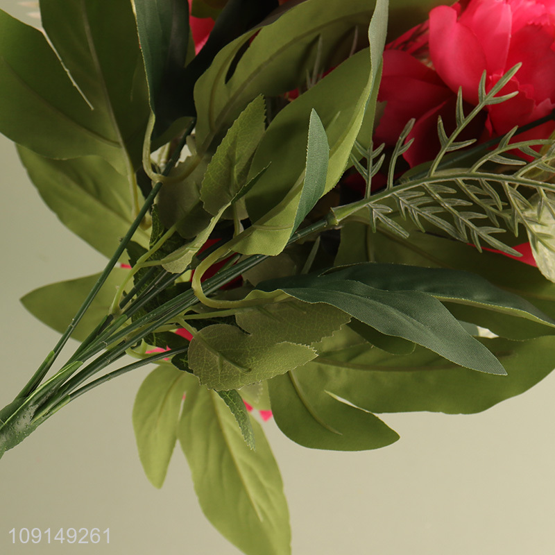 Good Quality Artificial Flower Fake Plant for Home Office Table Centerpieces