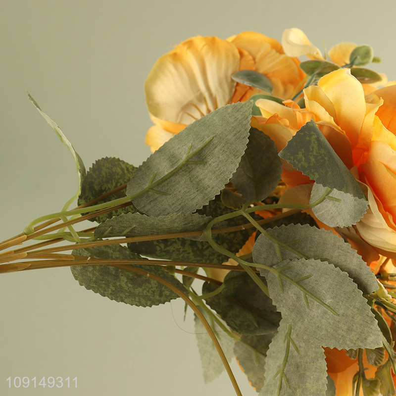 Factory Price Artificial Flower Bouquet Fake Flower Realistic Faux Flower