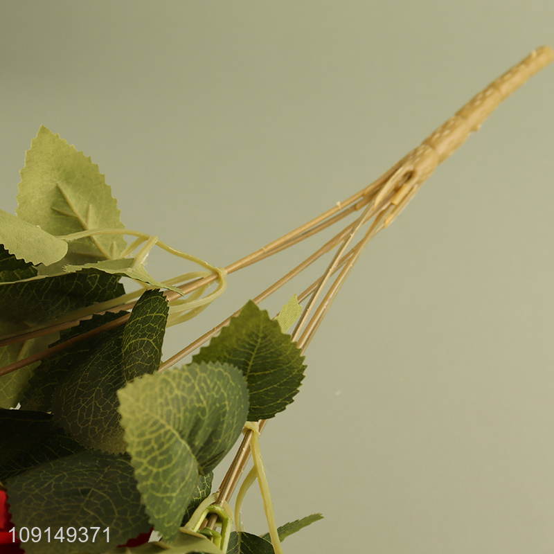 Hot Selling Artificial Flower Fake Plant for Home Office Table Centerpieces