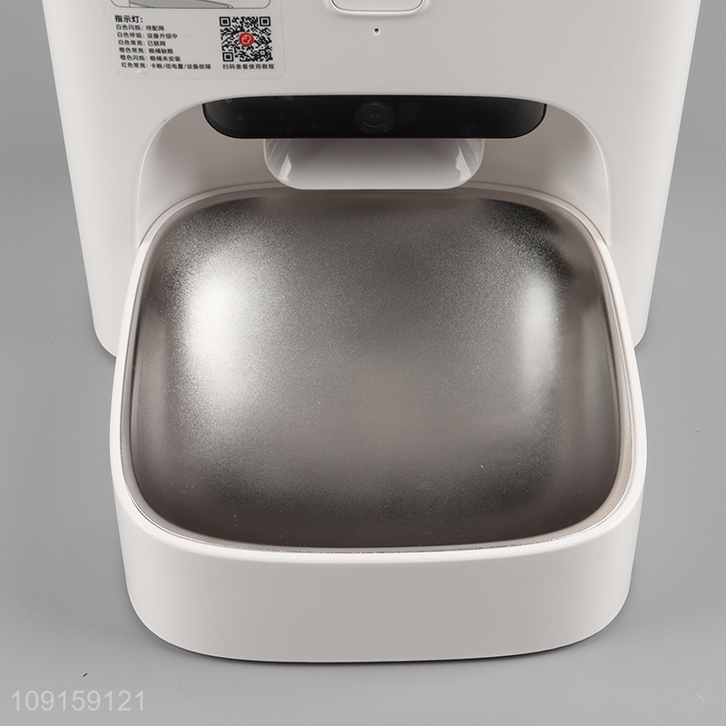 Wholesale Wifi Automatic Dog Feeder Large Capacity Automatic Cat Feeder