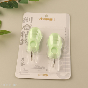 Popular products 2pcs bathroom kitchen sticky hook wall hook for sale