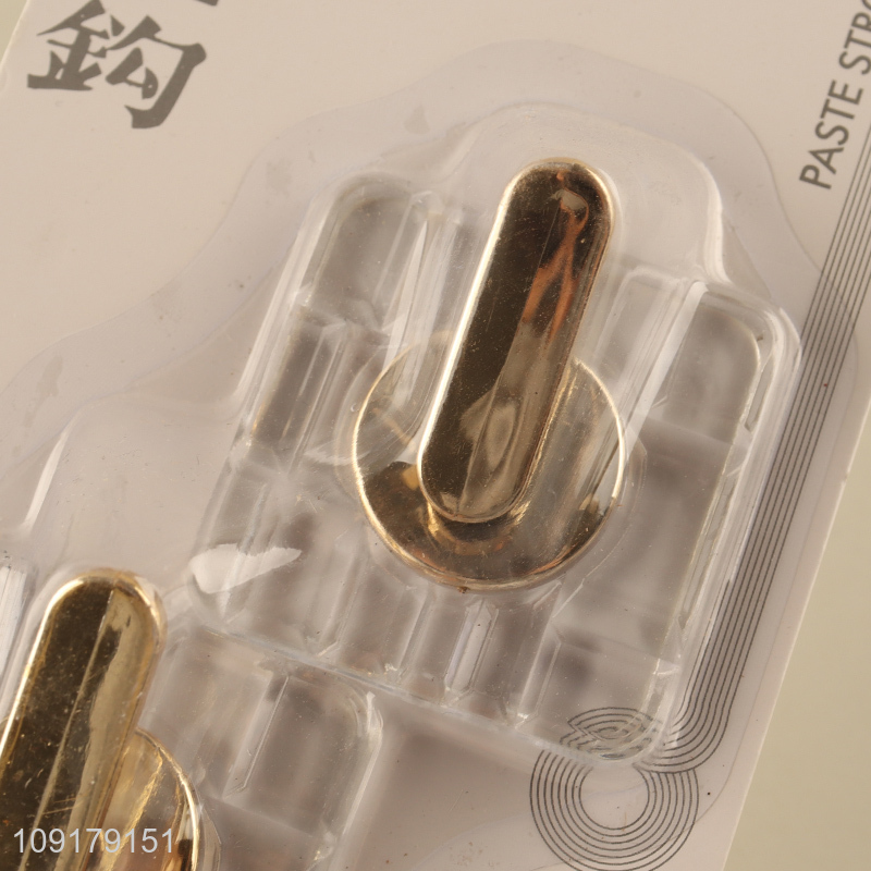 Good quality 2pcs bathroom kitchen sticky hook wall hook