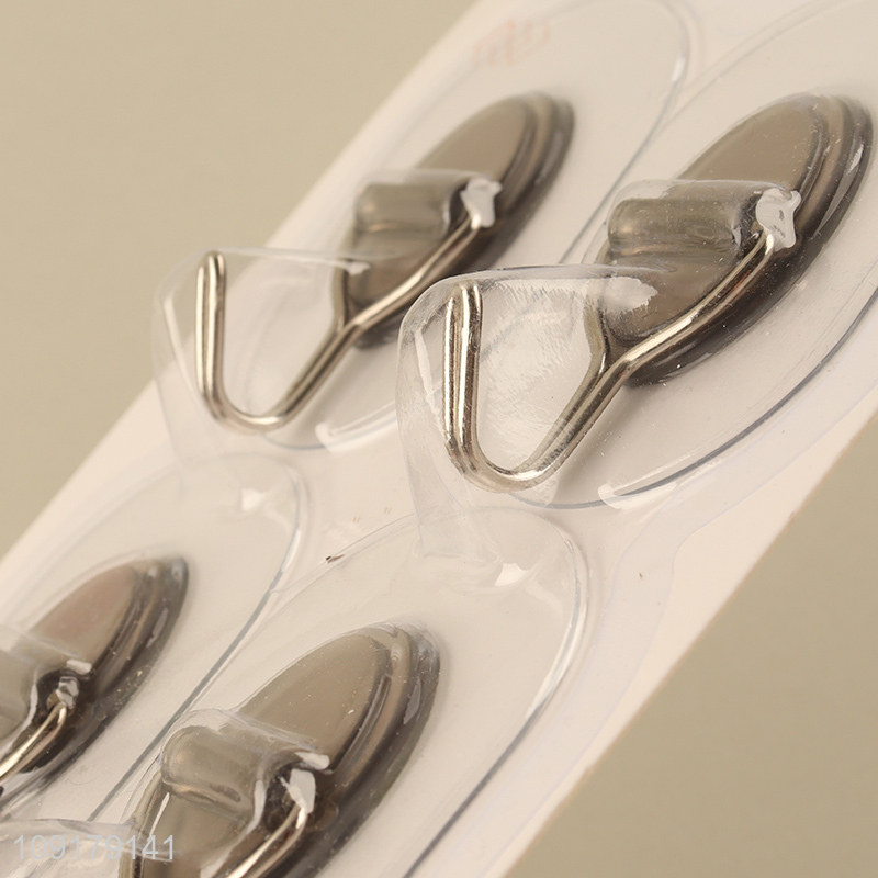 Top quality 4pcs paste strong household sticky hook wall hook
