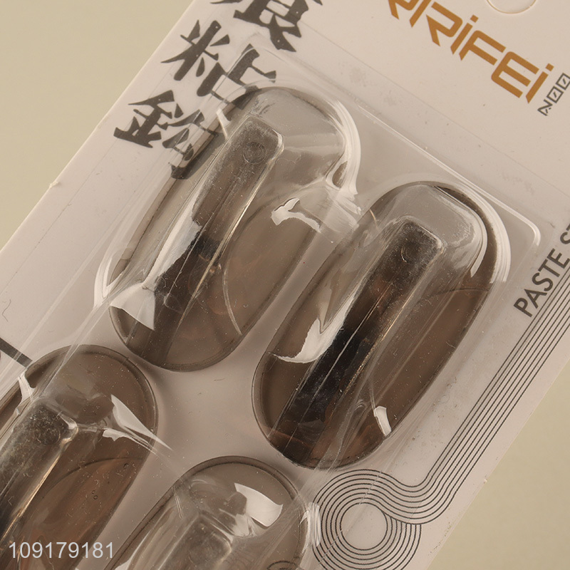 Popular products 4pcs heavy duty sticky hook wall hook