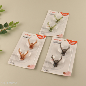 Top products 2pcs bathroom kitchen sticky hook wall hook
