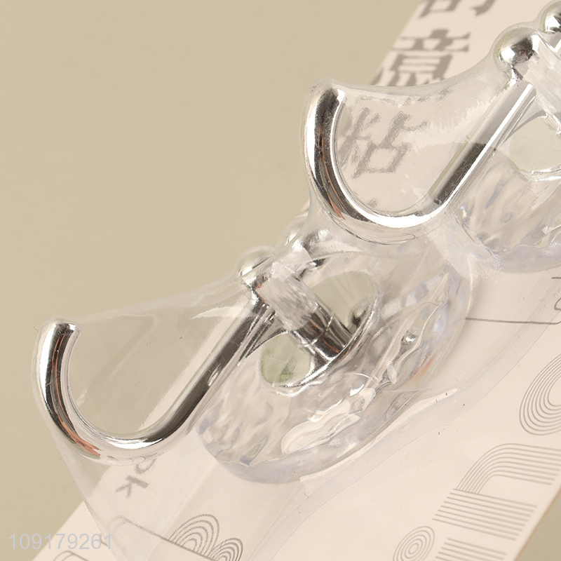 Top quality creative 2pcs heavy duty sticky hook wall hook