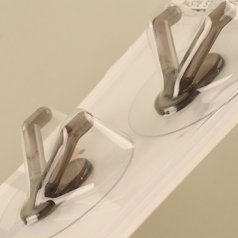 Top products 2pcs bathroom kitchen sticky hook wall hook