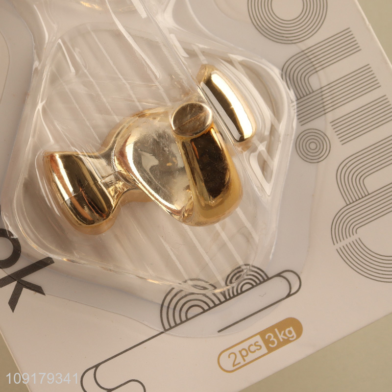 Good quality 2pcs household traceless sticky hook wall hook