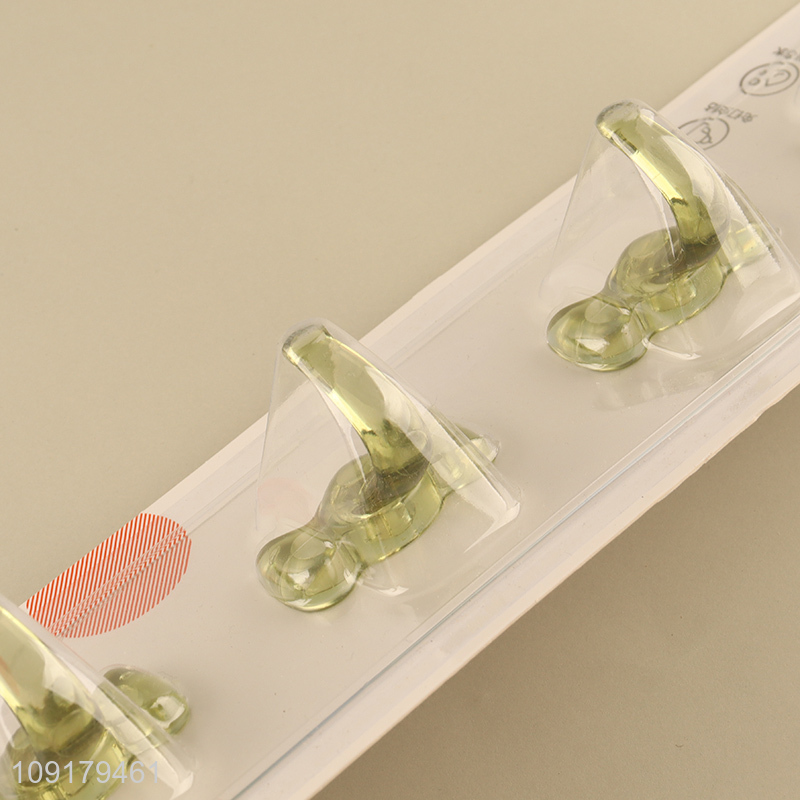 Hot items traceless elephant nose shape sticky hook wall hook