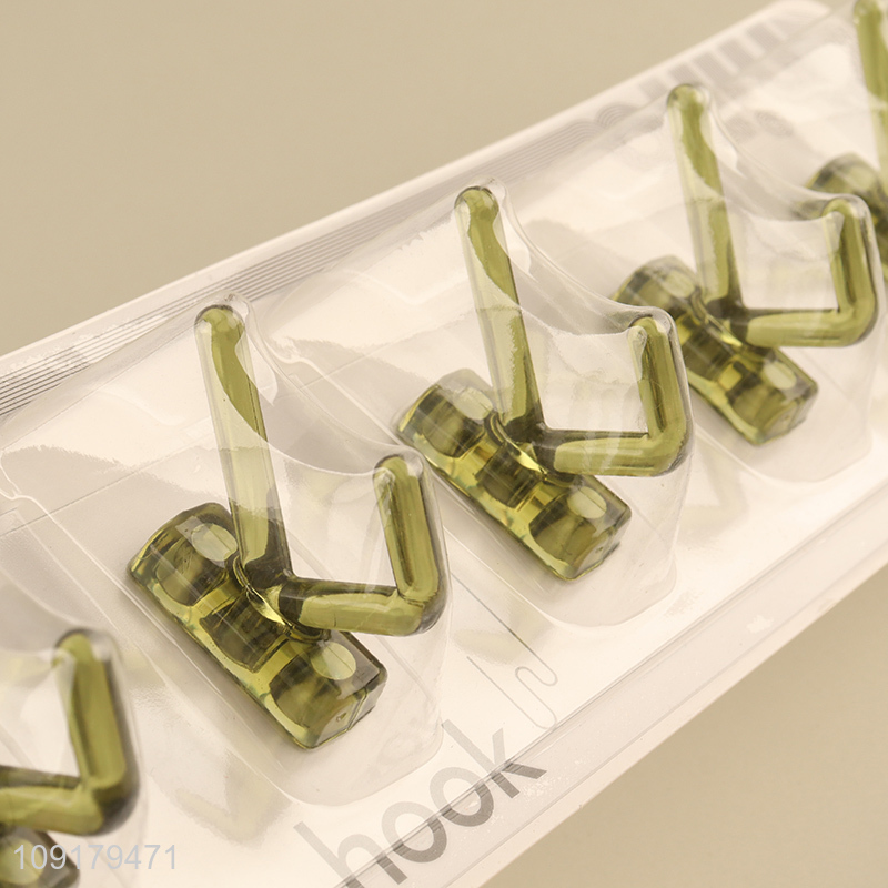 Good selling household traceless creative sticky hook wall hook coat hook