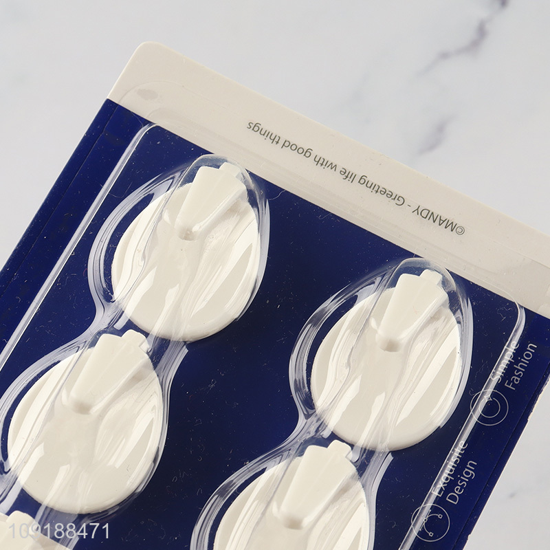 China Imports 6 Pieces Heavy Duty Wall Hanging Hooks Adhesive Hooks