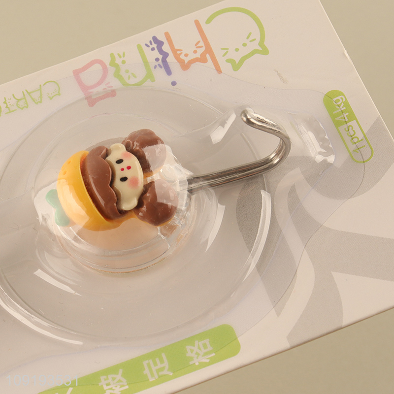 Online Wholesale 2PCS Cute Utility Hooks Adhesive Towel Hooks for Hanging