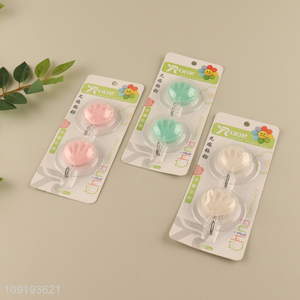 Popular Product 2PCS Cute Hooks Heavy Duty Adhseive Hooks for Kitchen